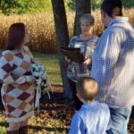 Ricky & Ashley recite their vows.